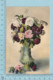 Carte Postale CPA -Bouquet De Roses- Used Voyagé En 1914 + CND Stamp, Send To Smith Mills Quebec - Other & Unclassified