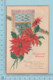 Carte Postale CPA -Christmas, Flowers - Used Voyagé En 1925 + USA Stamp, Cover Brattleboro V.T. - Autres & Non Classés