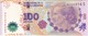 BILLETE DE ARGENTINA DE 100 PESOS DEL AÑO 2012 SERIE S CALIDAD EBC (XF)(BANKNOTE) DIFERENTES FIRMAS - Argentina