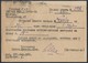 798d.Postcard. Mail 1939 Moscow. Ministry. Gosplan USSR. In Return For The Bill. - Covers & Documents