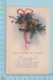 Carte Postale CPA - Christmas, Bells   - Used Voyagé En 1924 + USA Stamp, Cover Brattleboro VT - Autres & Non Classés