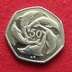 Gibraltar 50 Pence 2002 Dolphins - Gibraltar