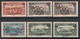 1926-28  Yvert Nº 35 / 40  /**/ - Unused Stamps