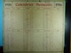 Calendrier Memento 1916 Sur Carton 2 Faces (Format : 42,5 Cm X 34,5 Cm) - Formato Grande : 1901-20