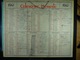 Calendrier Memento 1941 Sur Carton 2 Faces (Format : 42,5 Cm X 34,5 Cm) - Tamaño Grande : 1941-60