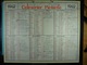 Calendrier Memento 1942 Sur Carton 2 Faces (Format : 42,5 Cm X 34,5 Cm) - Tamaño Grande : 1941-60