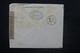 ESPAGNE - Enveloppe En Recommandé De Barcelone Pour Alger En 1943 Avec Censure - L 26590 - Marcas De Censura Nacional