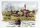 Delcampe - Lighthouses Of The North Of Russia, Set Of Postcards. - Fari