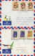 BURUNDI SMALL SELECTION OF COVERS ONE WITH BUTTERFLY WITH OVERPRINT - Oblitérés