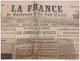 WW1 Le 30 Janvier 1915 LA FRANCE DE BORDEAUX ET DU SUD OUEST - DANS LE SOISSONNAIS - Français