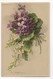C Klein Bunch Of Violets & White Spray Fauklner 1078B Vintage Art Postcard - Klein, Catharina