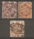 3 Timbres De 1897 ( Chine ) - Usados