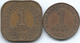 Malaya & British Borneo - Elizabeth II - 1961 - 1 Cent (KM5) & 1962 (KM6) - Colonies