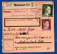 Colis Postal  -  Départ Mommenheim  --  21/12/1942 - Lettres & Documents