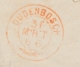 Nederland - 1866 - Takjestempel OUDENBOSCH Op Envelop Naar Rozendaal - ...-1852 Voorlopers