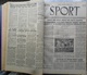 Delcampe - SPORT NDH NOVINE KOMPLETNA 1942 GODINA(FALI SAMO BROJ 33), UVEZANO 50 BROJEVA NDH NEWS COMPLETE 1942 YEAR, RRARE - Libri