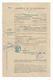 Certificat De Vie-procuration,mairie De ST QUENTIN SUR INDROIS ,1957 , 2 Scans ,Indre Et Loire, Frais Fr 1.55 E - Non Classés