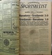 Delcampe - ZAGREBACKI SPORTSKI LIST 1922 I 1923 UVEZANO 59 BROJEVA KINGDOM OF YUGOSLAVIA, BANDED 59 NUMBER - Libros