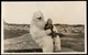 TOP - PARC DU SCHIERKE BROKEN IM HARZ - UN JEUNE GARCON ET UN OURS EN JUILLET 1935 - HOMME DEGUISE - Schierke