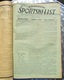 Delcampe - ZAGREBACKI SPORTSKI LIST 1924 UVEZANO 40 BROJEVA KINGDOM OF YUGOSLAVIA, BANDED 40 NUMBER - Books