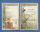 ITALIE ARONA Antico Negozio Carlo Gnemmi  Chromo Calendrier 1892 Angelot Oiseaux - Petit Format : ...-1900