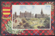 Scotland Postcard - Cathedral And Royal Infirmary, Glasgow - Cameron Tartan - Art Colour No A1009 - DC1973 - Lanarkshire / Glasgow