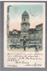 CROATIA Fiume Torre Civica Stadtthurm 1900 OLD POSTCARD - Croatia