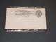 ENTIER POSTAL  2 CENTS - POSTE WASHINGTON + CACHET RECEPTION BRUXELLES - Altri & Non Classificati