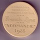 Médaille Souvenir Du Bateau "Normandie" De La Compagnie Générale Transatlantique - 1935 - 3 Scan. - Other & Unclassified