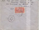 Nombreux Timbres Sur Recommandé De Djibouti Pour Nancy ,1937 ,2 Scans - Lettres & Documents