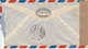 BM135 Envelope Air Mail Südafrika - Austria, Frankatur 1949, Poststempel Johannesburg 1949, Zensurstempel - Airmail