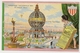 PUBLICITE MAIZENA  Exposition Universelle 1904 Saint Louis U.S.A. Le Globe Gigantesque. Passe Partout Lithographie. - Werbepostkarten