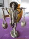 Bronze Artisanal, Porteur D'eau, Burkina Faso - Art Africain