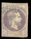 Edifil 158 (º)  1 Real Violeta  Carlos VII  1874  Matasellos Lastaola  NL912 - Used Stamps