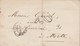 Lettre LSC VERDUN Sur Meuse 5/1/1855 Taxe Double Trait 30 Pour Metz Moselle - 1849-1876: Période Classique