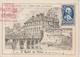 France Journée Du Timbre 1953 Le Havre Avec Vignette - 1921-1960: Periodo Moderno