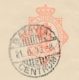 Nederlands Indië - 1933 - 12,5 Cent Wilhelmina Met Reklame-opdruk, Envelop G54b Van Batavia Naar Amsterdam - Nederlands-Indië