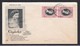 1953 First Day Cover Poor Condition TONED Malaya Penang Coronation Stamps On FDC POOR CONDITION - Penang