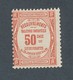 FRANCE - TAXE N°YT 47 NEUF* AVEC CHARNIERE - COTE YT : 450€ - 1908/25 - 1859-1959 Nuovi