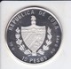 MONEDA DE PLATA DE CUBA DE 10 PESOS AÑO 1994 LA INDIA (SILVER-ARGENT) BARCO-SHIP - Cuba