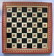 Delcampe - Chess + Checkers / Backgammon, Exclusive, Wooden, Carved (set), Hand-painted In The Style Of Mezen Painting. 1980-ies, S - People