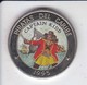 MONEDA DE CUBA DE 1 PESO DEL AÑO 1995 DE PIRATAS DEL CARIBE - CAPTAIN KIDD - Cuba