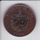 MONEDA DE CUBA DE 1 PESO DEL AÑO 1995 DE GUERRA NECESARIA 1895-1995 - Cuba