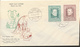 WIEN 68  - 31.III.47  FDC  ,   Schubert , Grillparzer  - - FDC