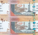 SUDAN 20 POUNDS 2017 P-74 TYPE (I.II) X2 UNC NOTES CROSS OVER PREFIX ET */* - Sudan