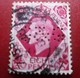 Stamp Europe Europa Great Britain Royaume Uni Timbre-Perforés Perforé Perforés Perfin Perfins Perforated Perforation - Perforés