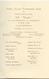 Titanic,liste Passagers, First Class Passenger List, Southampton, White Star Line, Royal Mail Steamers, 16 Pages - Documents Historiques