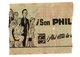 SPAIN OLD TICKET DE ENTRADA BILLETE ENTRY ENTRANCE ENTRÉE CINERAMA TEATRO ALBÉNIZ PUBLICIDAD PHILIPS ADVERTISING 1959 VE - Tickets - Entradas