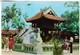 M476 Vietnam Carte Postale 1987 Mi 1826 Telephone Operator, Postcard To Hungary The One Pillar Pagoda Hanoi - Vietnam