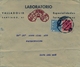 1936 , VALLADOLID , SOBRE COMERCIAL CIRCULADO ENTRE VALLADOLID Y NAVA DEL REY , TIMBRES ESPECIAL MÓVIL , AUXILIO INVIERN - Brieven En Documenten